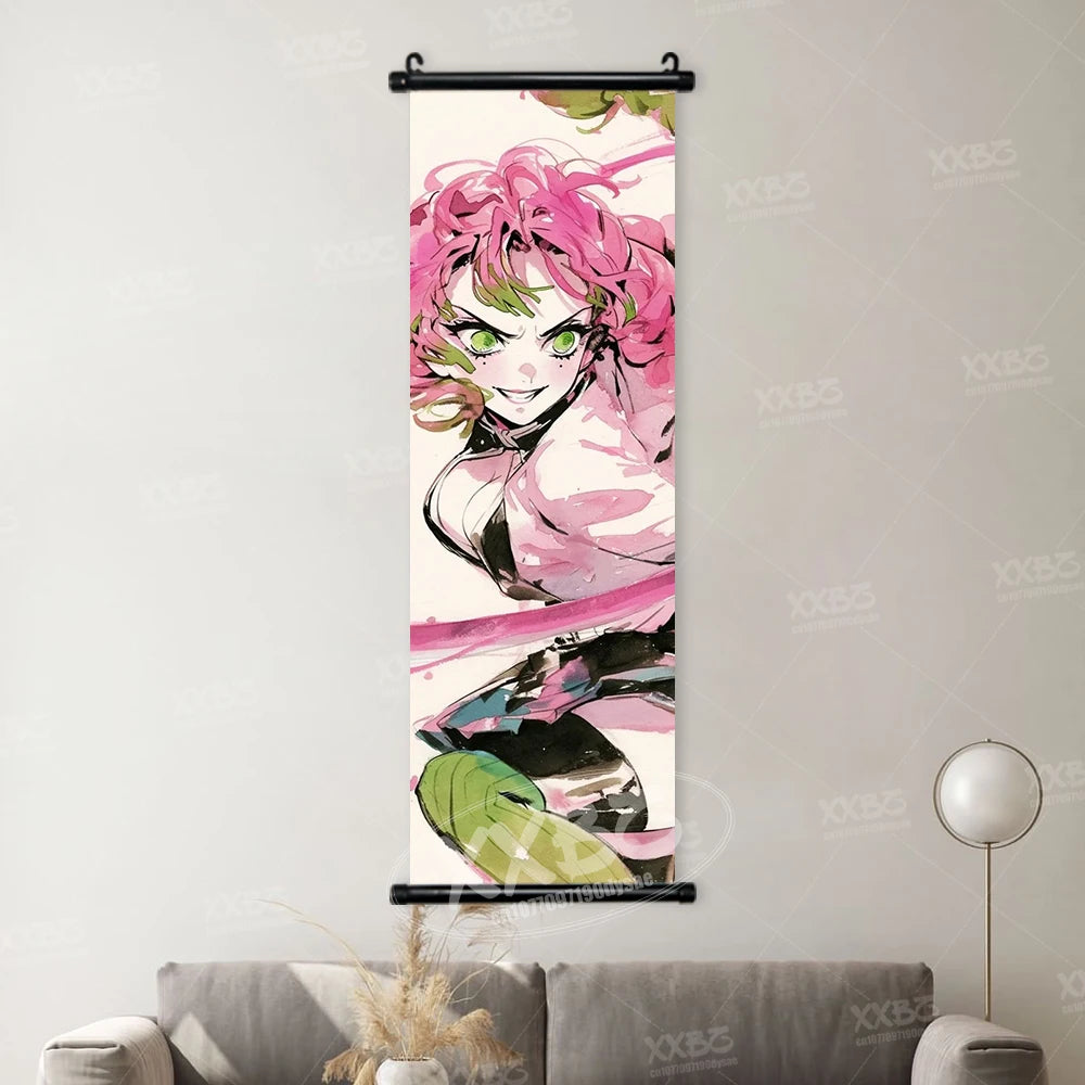 Kakemono Demon Slayer — Lienzo colgante