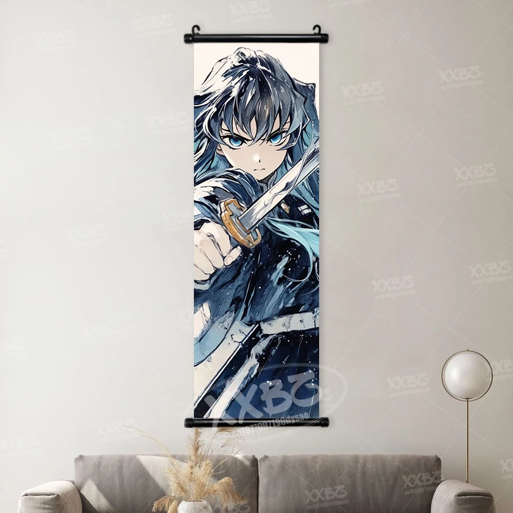 Kakemono Demon Slayer — Lienzo colgante