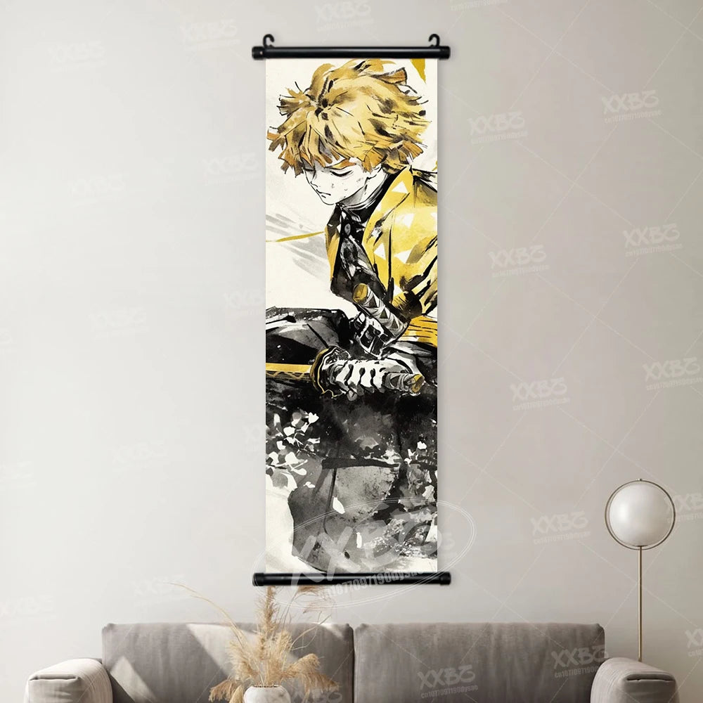 Kakemono Demon Slayer — Lienzo colgante