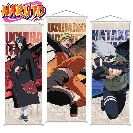 Kakemono Naruto — Lienzo colgante