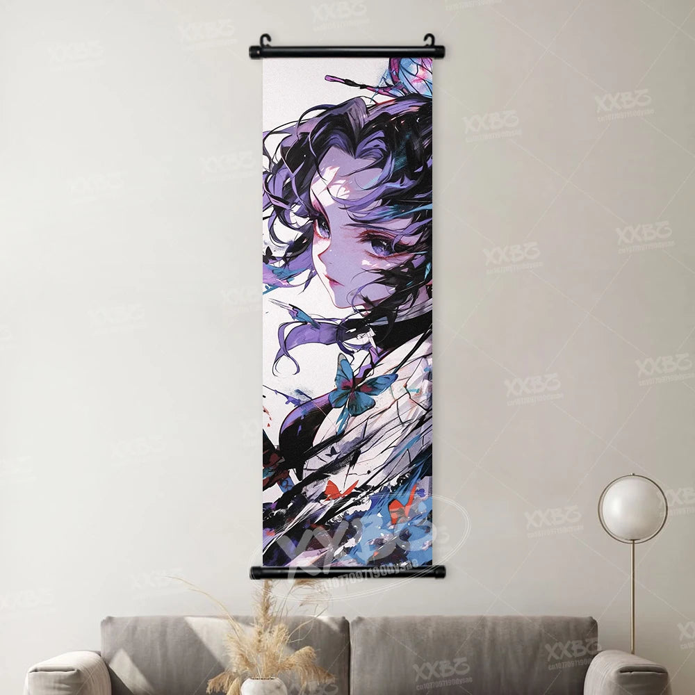 Kakemono Demon Slayer — Lienzo colgante