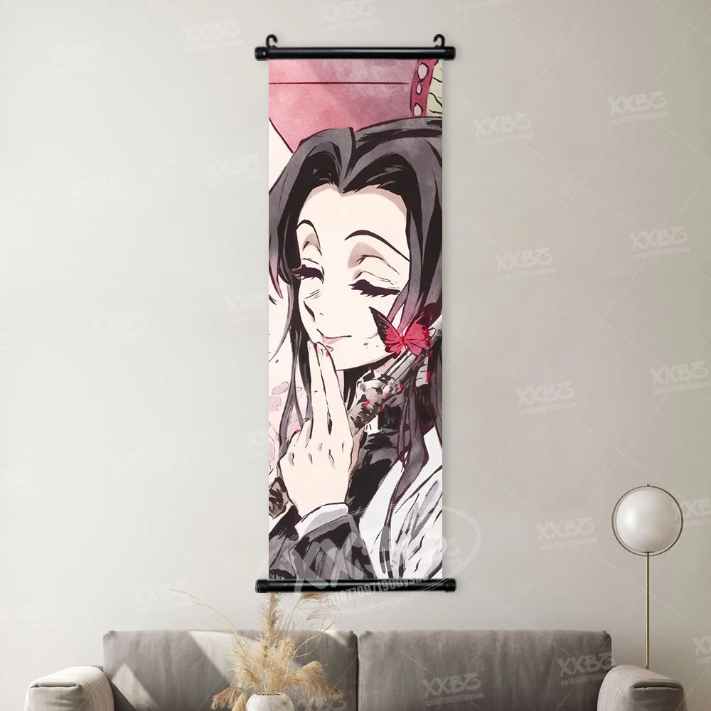 Kakemono Demon Slayer — Lienzo colgante