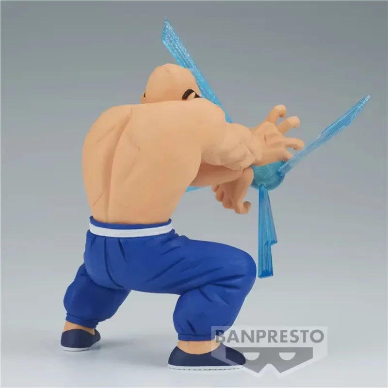 Parte trasera de la figura Master Roshi — GXMateria de Banpresto, mostrando detalles del cinturón y musculatura en PVC.