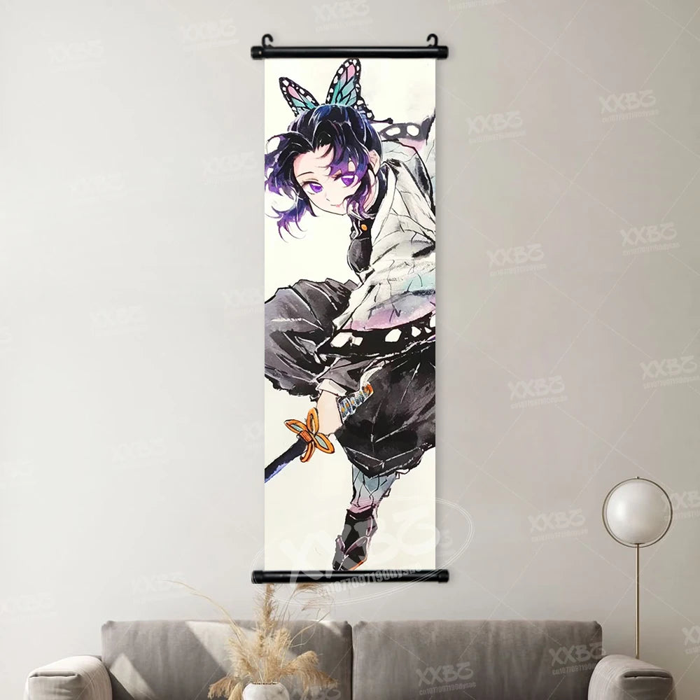 Kakemono Demon Slayer — Lienzo colgante
