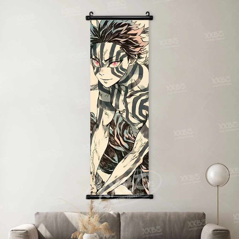 Kakemono Demon Slayer — Lienzo colgante