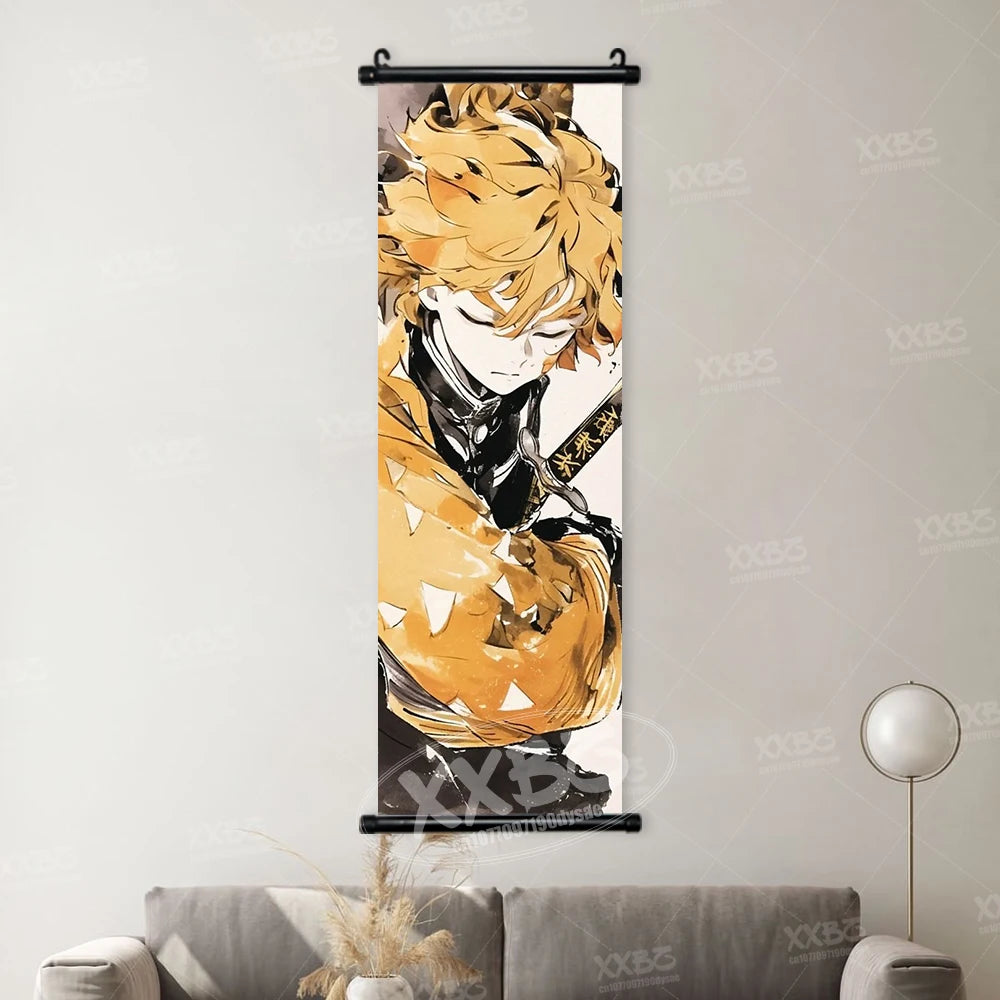 Kakemono Demon Slayer — Lienzo colgante