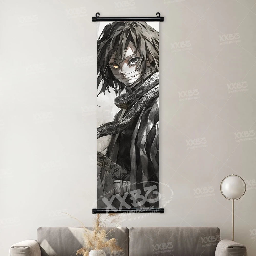 Kakemono Demon Slayer — Lienzo colgante