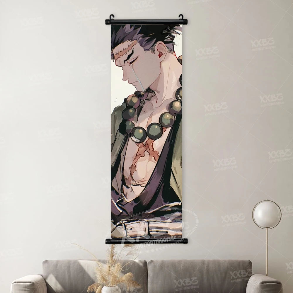 Kakemono Demon Slayer — Lienzo colgante