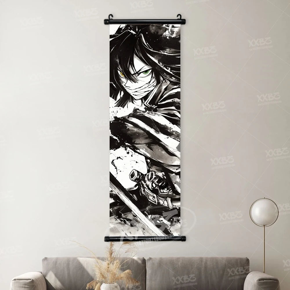 Kakemono Demon Slayer — Lienzo colgante