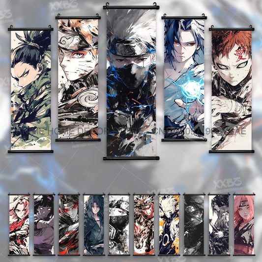 Kakemono Naruto — Lienzo colgante