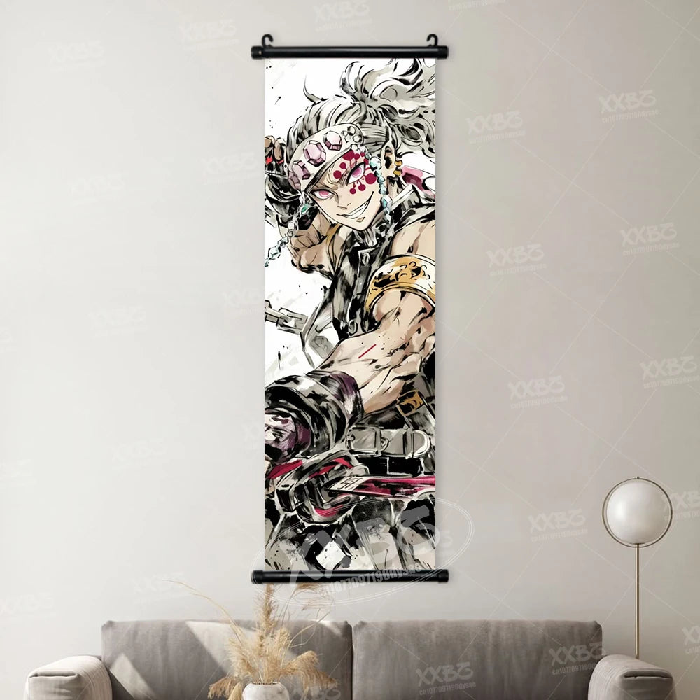 Kakemono Demon Slayer — Lienzo colgante